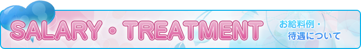 お給料例・待遇について